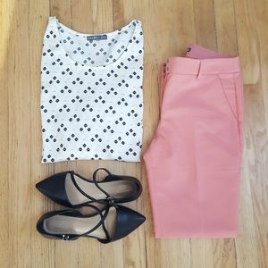 Express Mid Rise Columnist Pant